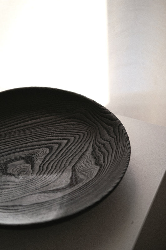 CHARRED BOWL - IN ELM