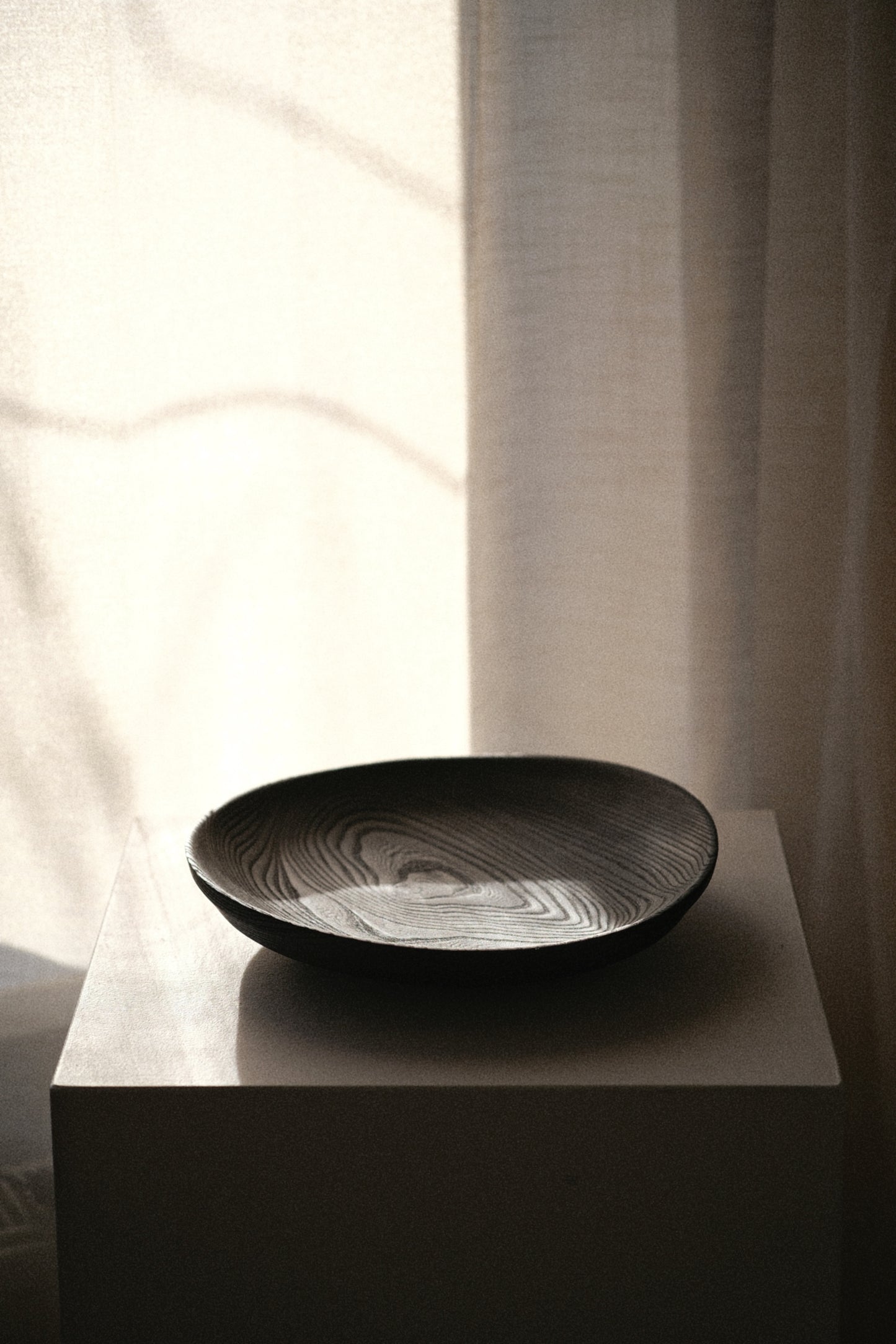 CHARRED BOWL - IN ELM