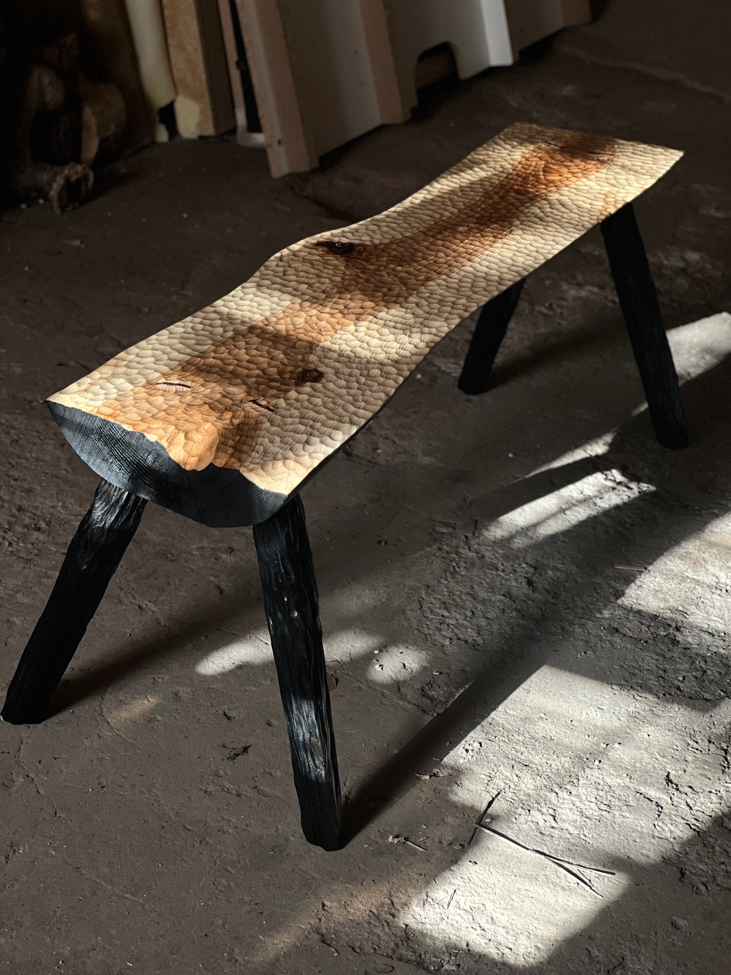 WOODEN BENCH - IN ASH