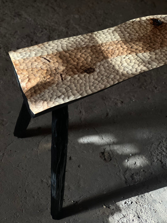 WOODEN BENCH - IN ASH