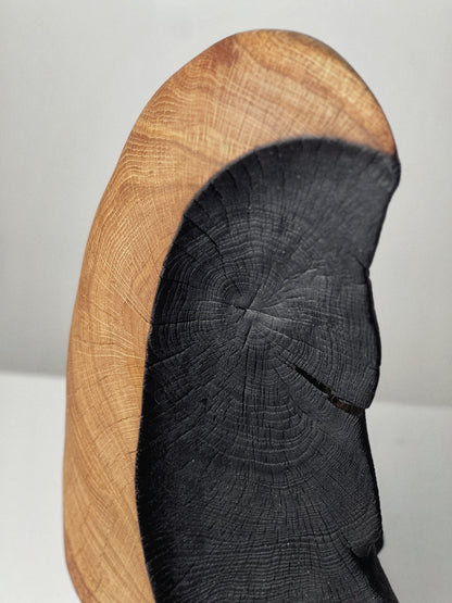 WOODEN SCULPTURE - IN OAK