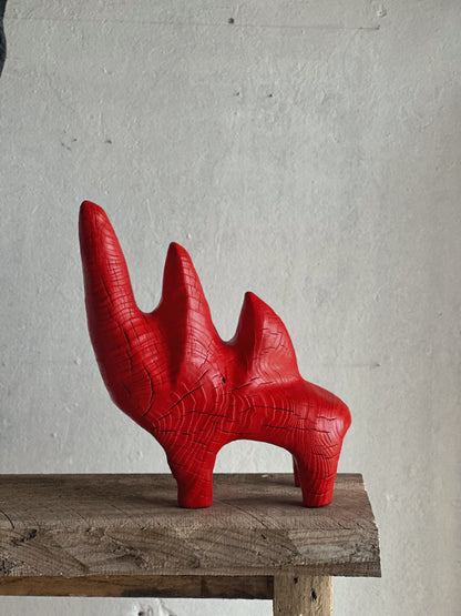 WOODEN SCULPTURE - IN PINE
