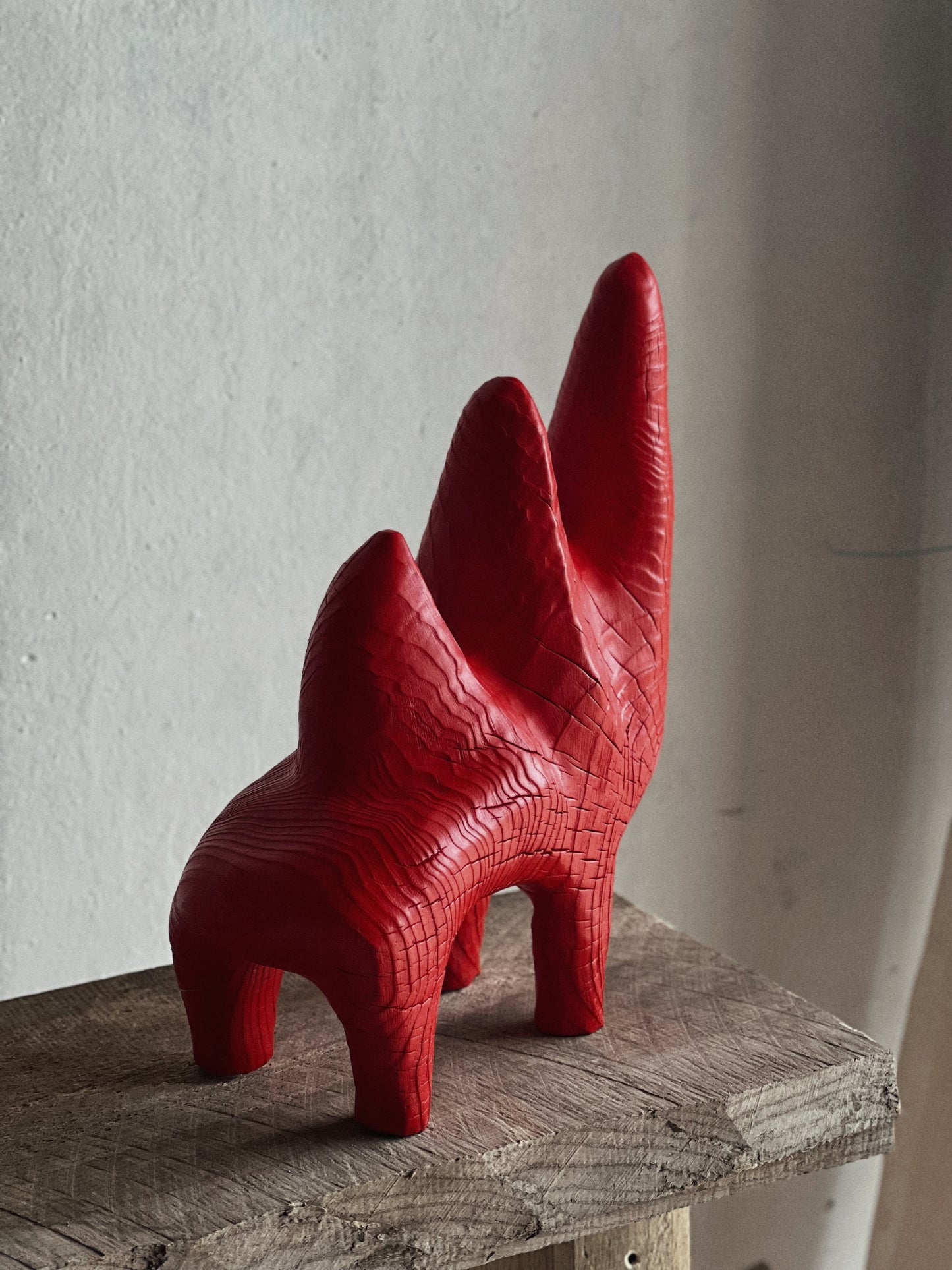 WOODEN SCULPTURE - IN PINE