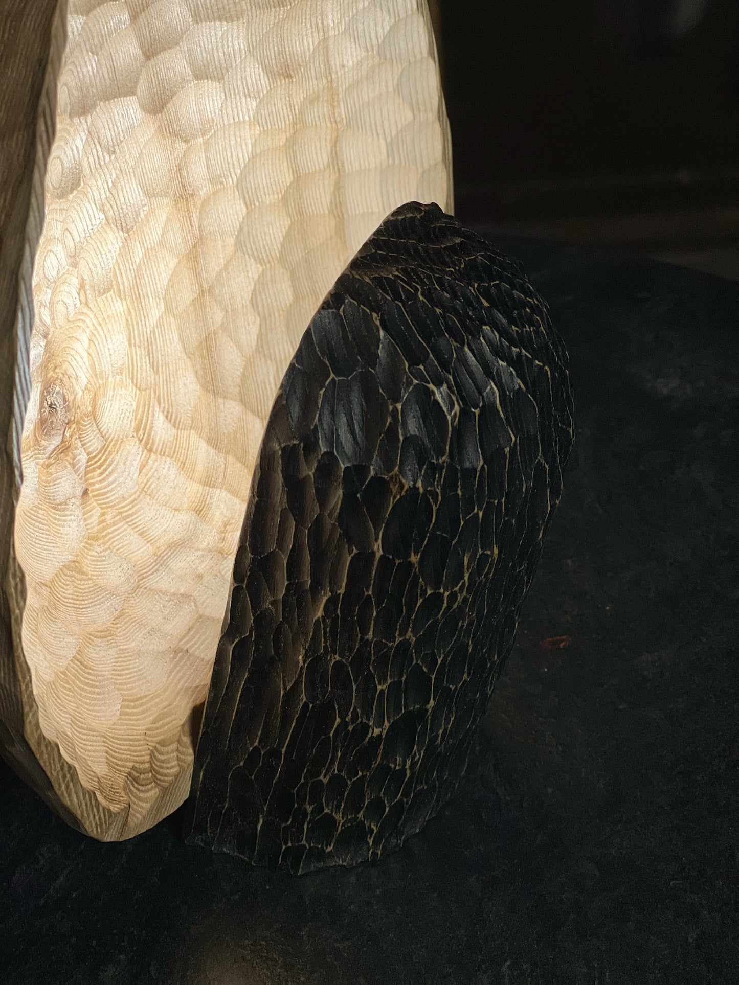 WOODEN LAMP - IN ASH