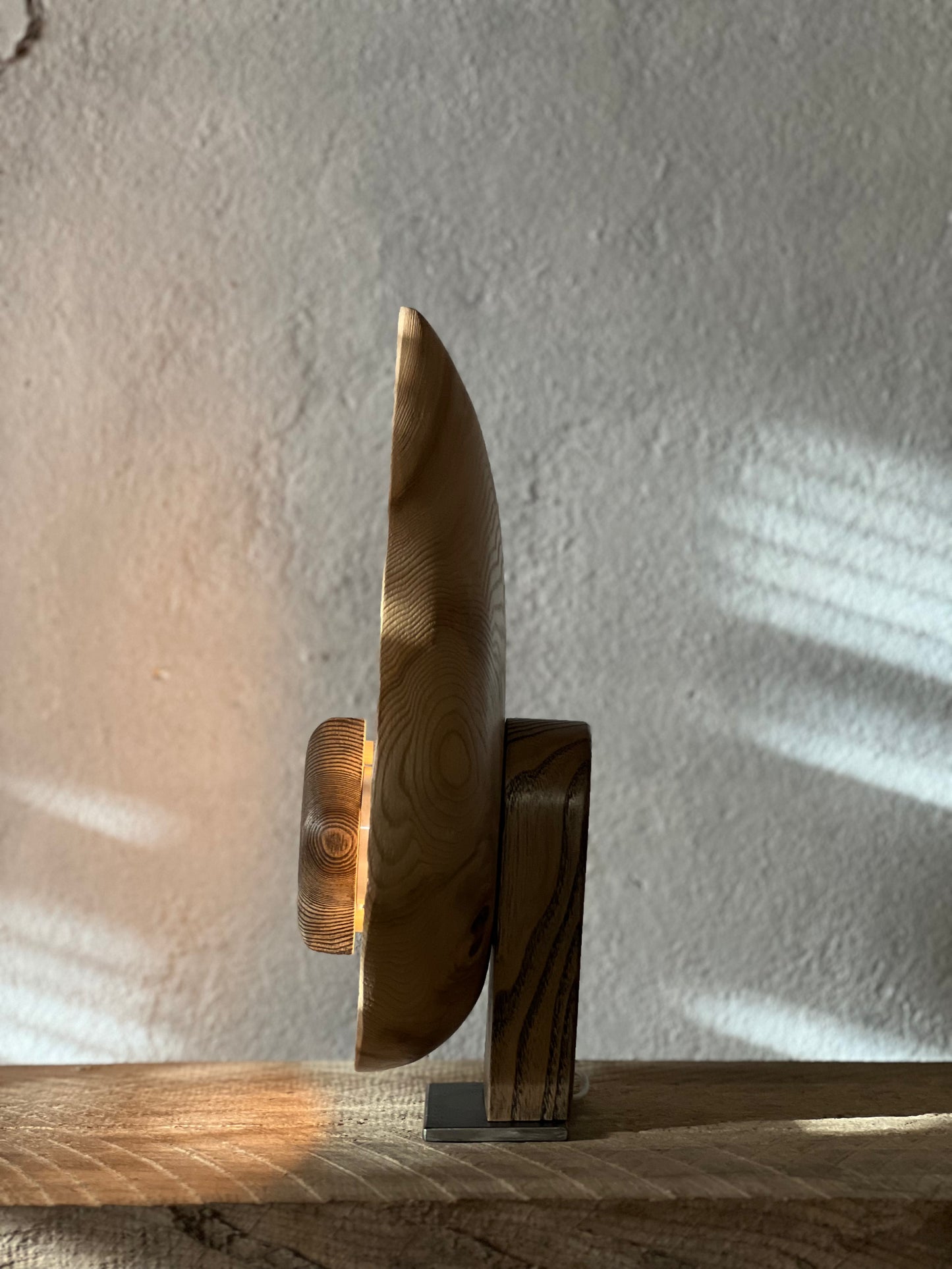 WOODEN LAMP - IN ASH