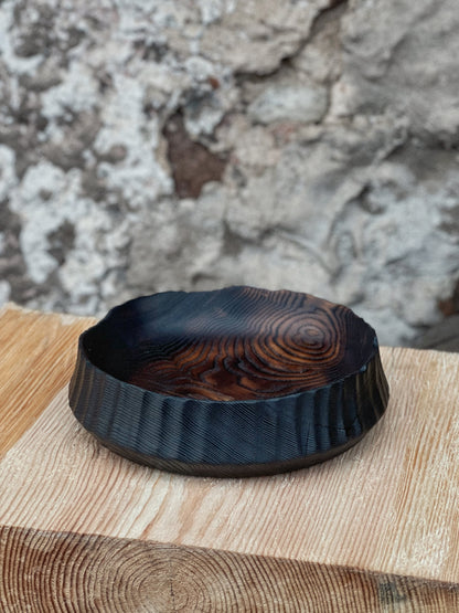 CHARRED BOWL - IN ASH