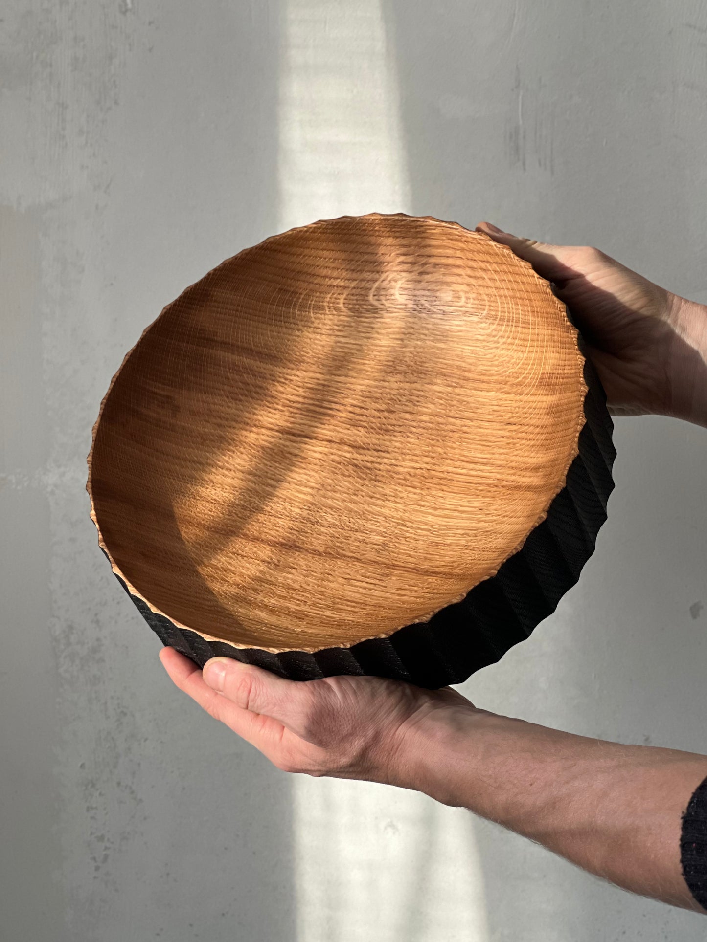 WOODEN BOWL - IN OAK